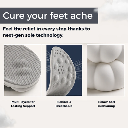 4D Massage Insoles - Walk with Comfort
