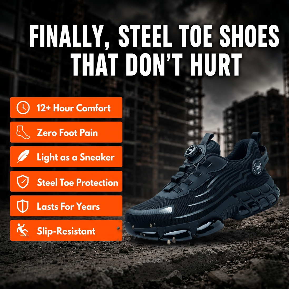 Vorsteel™ All-Day Comfort Safety Sneakers