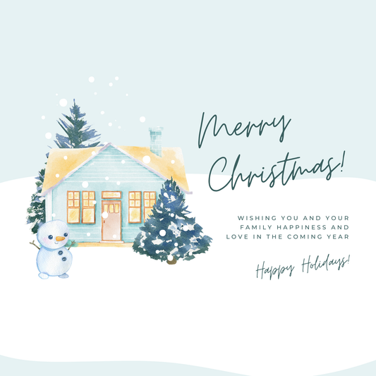 (Version02) Merry Christmas Greeting Card